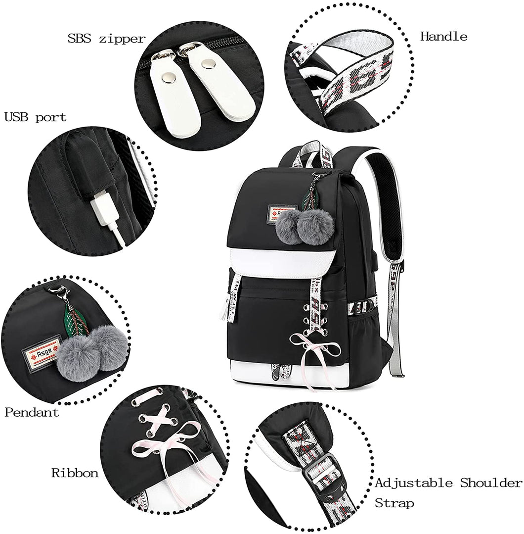 Girls Schoolbag Casual Daypack