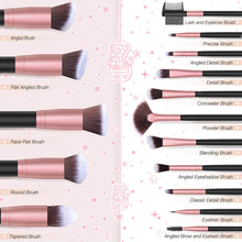 Load image into Gallery viewer, Makeup Brushes 16PCs Set