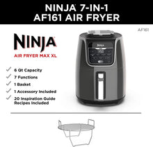 Load image into Gallery viewer, Ninja AF161 Max XL Air Fryer, 3 lbs, Grey