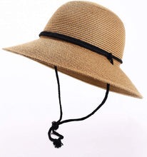 Load image into Gallery viewer, Womens Wide Brim Sun Hat