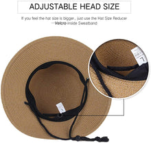 Load image into Gallery viewer, Womens Wide Brim Sun Hat